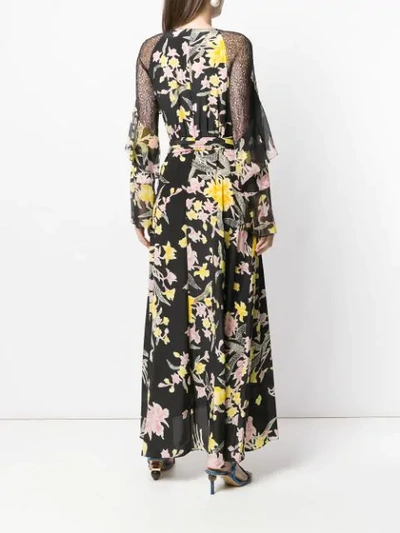Shop Diane Von Furstenberg Floral In Black