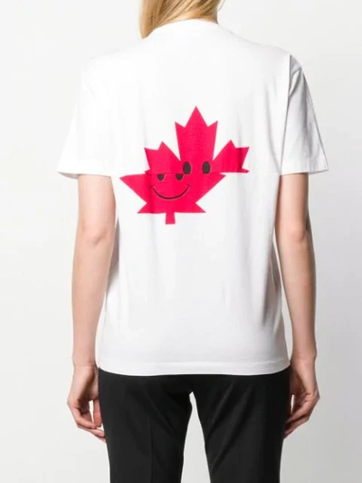 Dsquared2 Logo T-shirt In White