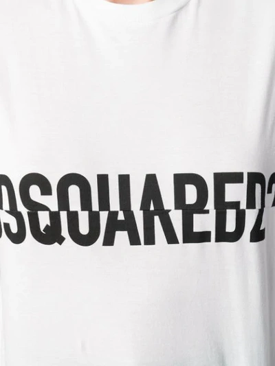 Dsquared2 Logo T-shirt In White