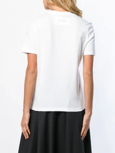 Shop Calvin Klein Striped T In White