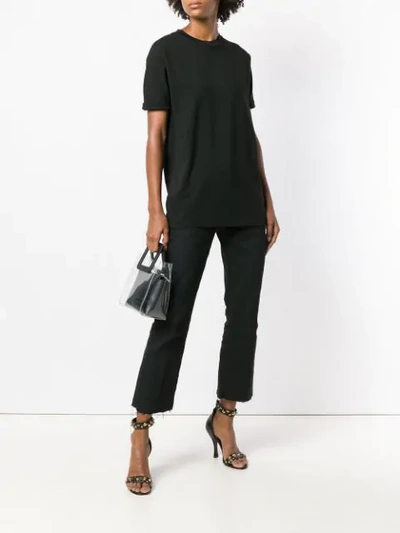 Shop Alyx Loose Fitted T-shirt In Black