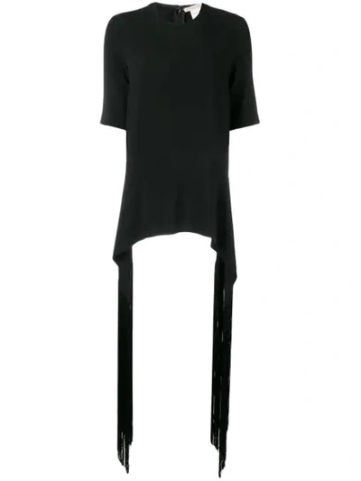 Shop Stella Mccartney Tassel Blouse In Black