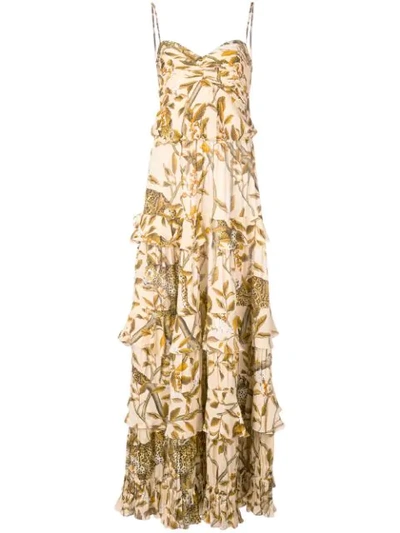Shop Johanna Ortiz All I've Ever Known Maxi Dress In Brown