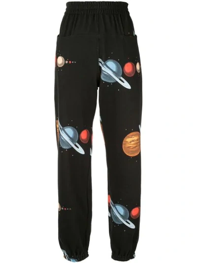 Shop Undercover Planets Sweatpants In Black