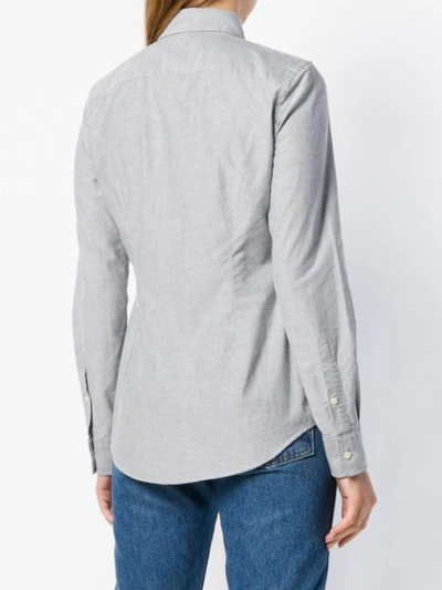 Shop Ralph Lauren Classic Shirt - Grey