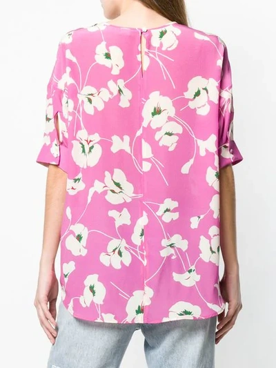 Shop N°21 Floral Blouse In Pink