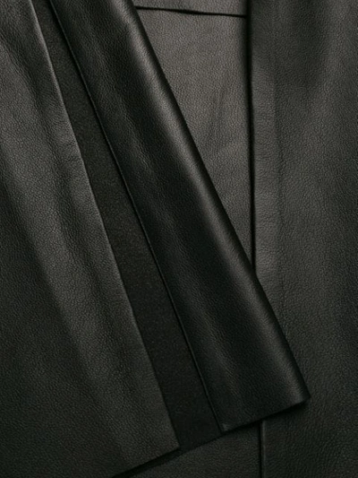 Shop Joseph Midi Skirt With Knot Detail In Black