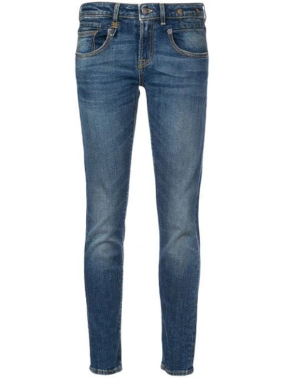 Shop R13 Skinny Boyfriend Jeans In Blue