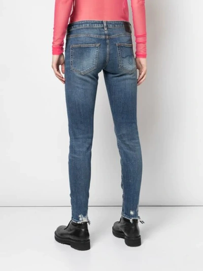 R13 SKINNY BOYFRIEND JEANS - 蓝色