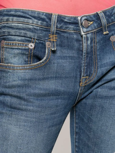 Shop R13 Skinny Boyfriend Jeans In Blue
