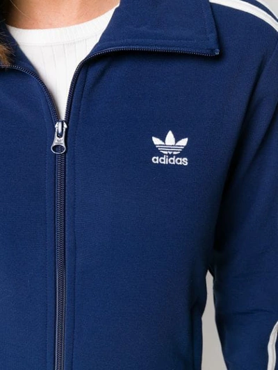 Shop Adidas Originals Adidas 3-stripes Track Jacket - Blue