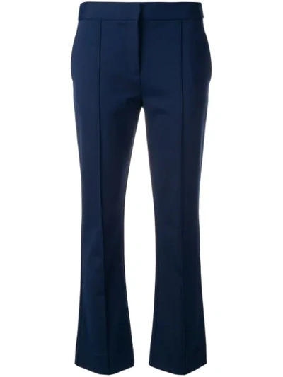 Shop Diane Von Furstenberg Dvf  Slim-fit Trousers - Blue