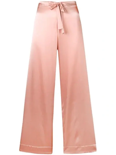 Shop Gilda & Pearl Sophia Pyjama Trousers In Pink