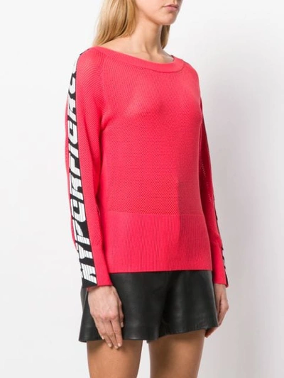 Shop Diesel M-nancy Sweatshirt In Red
