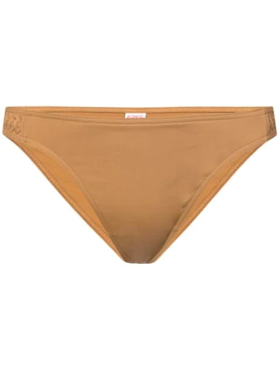 Shop Eres Declic Bikini Briefs In Brown