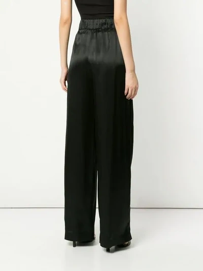 Shop Dsquared2 Wide-leg Trousers In Black