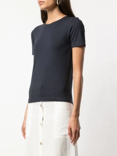 Shop Alex Mill Modal Shrunken T-shirt In Blue