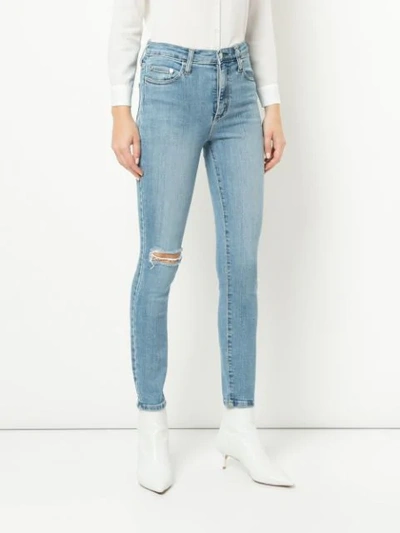 Shop Nobody Denim Cult Skinny Ankle Hysteria - Blue