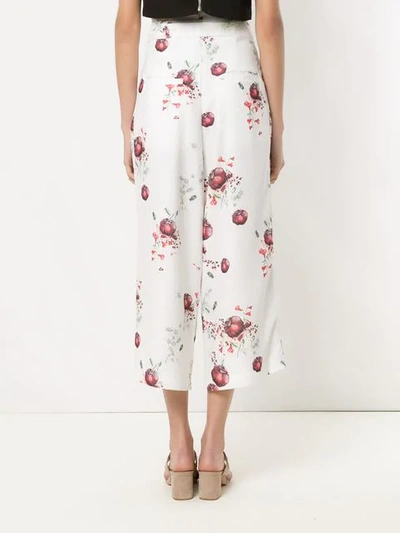 Shop Olympiah Printed Culottes In White