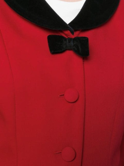 Pre-owned Moschino '90s Two-piece Suit In Red