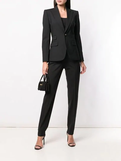 Shop Dsquared2 Classic Tailored Suit In Black