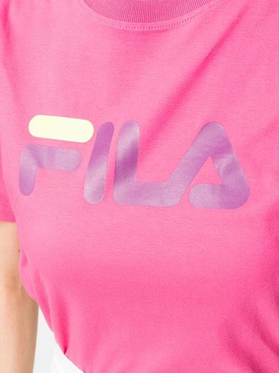 Shop Fila Eagle T-shirt - Pink