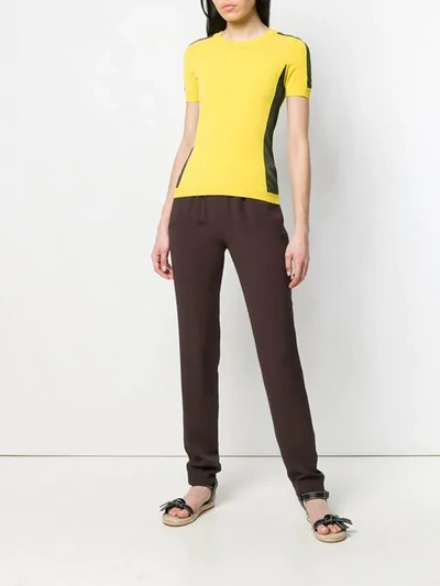 Shop Antonio Marras Fitted T In Yellow