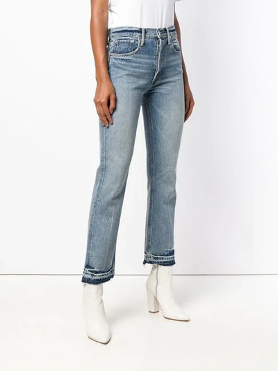 Shop Helmut Lang Slim-fit Jeans In Blue