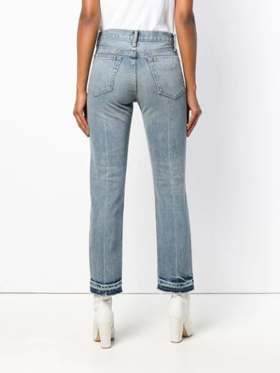 Shop Helmut Lang Slim-fit Jeans In Blue