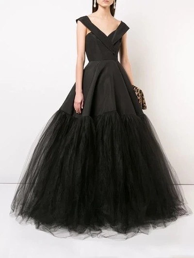 Shop Christian Siriano Off In Black