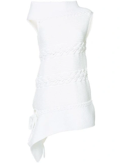 Shop The Row Nadria Woven Tunic In White