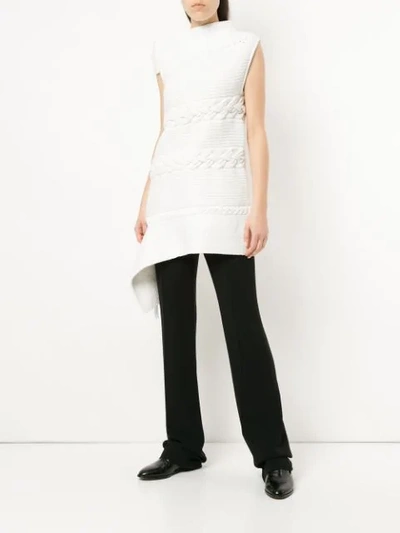 Shop The Row Nadria Woven Tunic In White