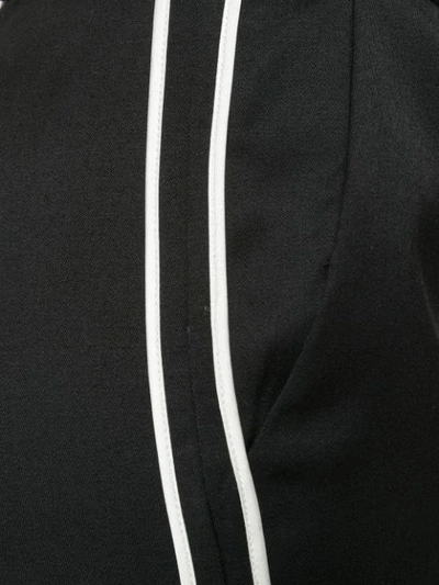 STYLAND SIDE-STRIPE TUXEDO TROUSERS - 黑色