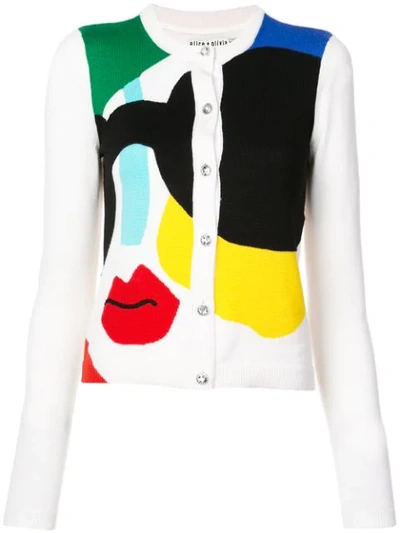 Shop Alice And Olivia Ruthy Jumper In White