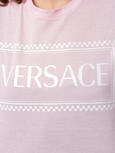 Shop Versace Classic Logo Vest In Black