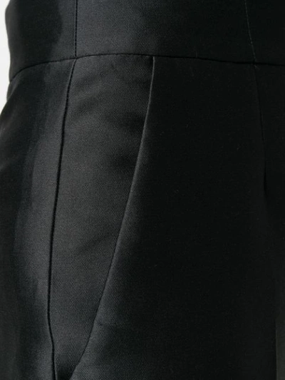 Shop Stella Mccartney High-waist Corset Trousers In Black
