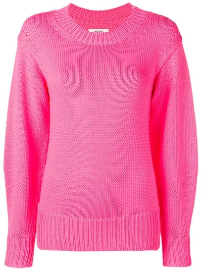 Shop Isabel Marant Étoile Knit Sweater In Pink