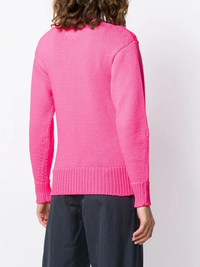 Shop Isabel Marant Étoile Knit Sweater In Pink