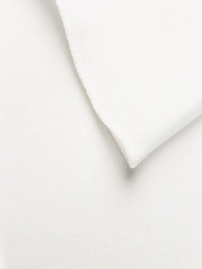 Alberta Ferretti Long-sleeve Oversized Top In White