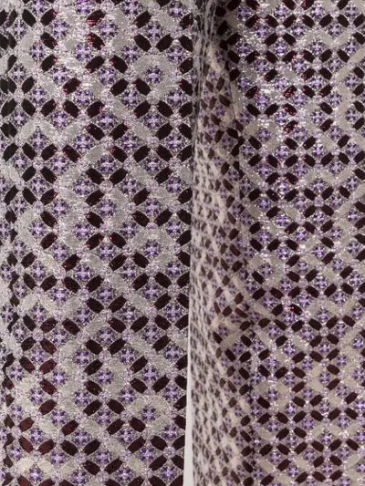DSQUARED2 花纹两件式西装套装 - 粉色
