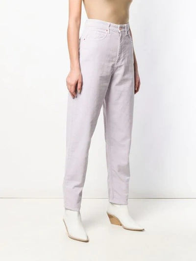 Shop Isabel Marant Étoile Corsy Tapered Jeans In Pink