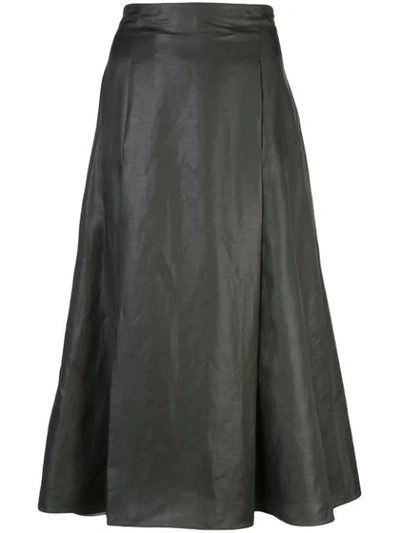 Shop Partow Mid-length Skirt In Green