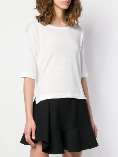 Shop Altea Knitted Top - White