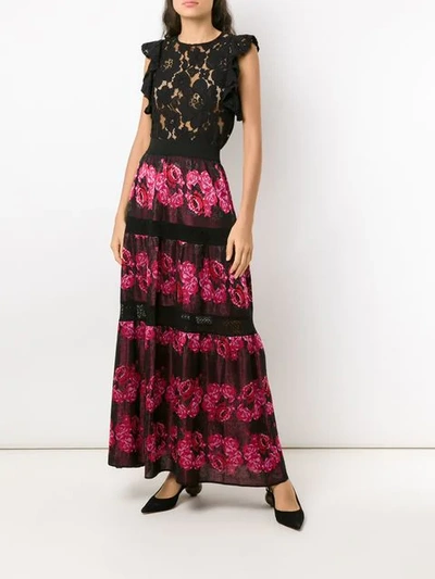 Shop Cecilia Prado Estela Long Skirt - Black