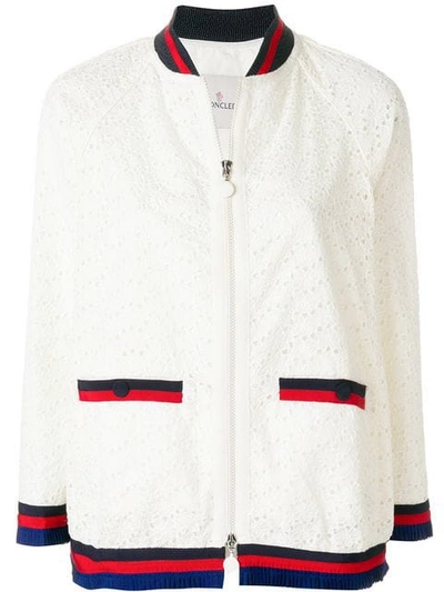 Shop Moncler Lili Jacket In White