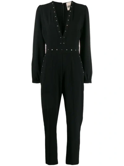 Shop Aniye By Studded Jumpsuit - Black