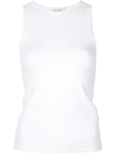 Shop The Row Round Neck Tank Top In White