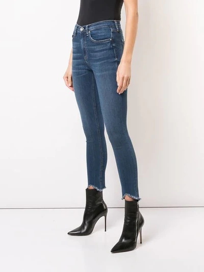 Shop Rag & Bone High-rise Skinny Jeans In Blue