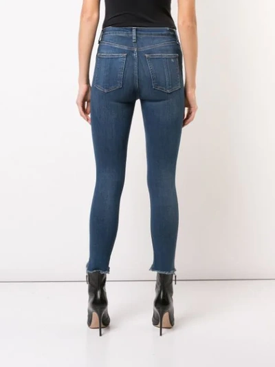 Shop Rag & Bone High-rise Skinny Jeans In Blue