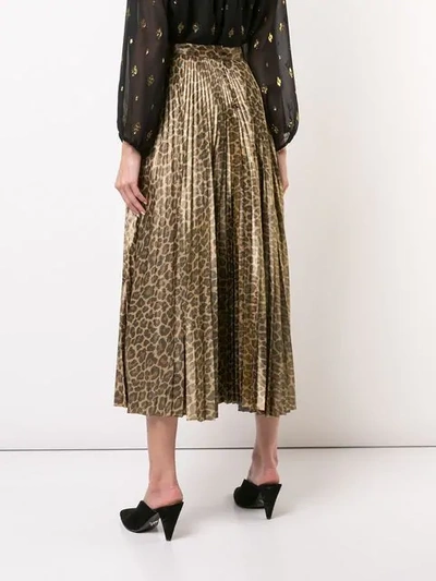 Shop A.l.c Bobby Skirt In Gold